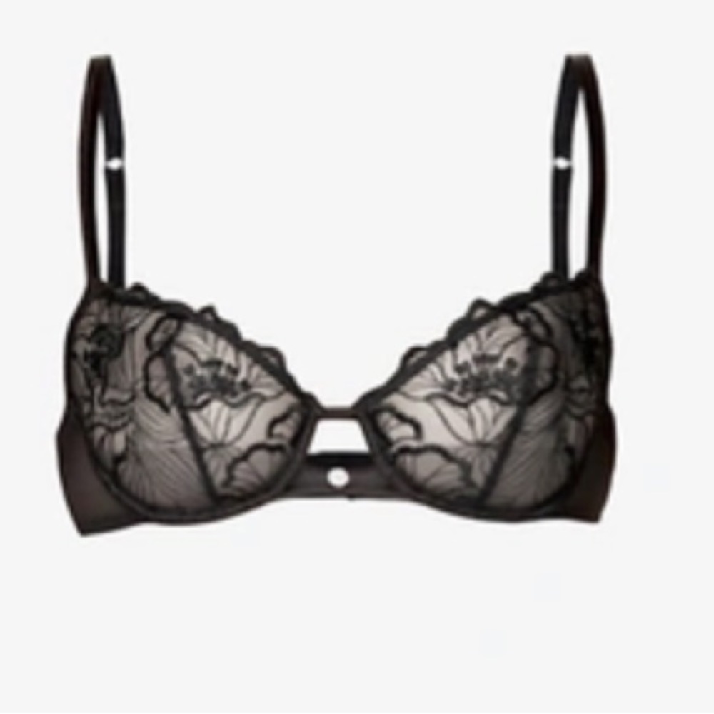 Madison lejaby free people Flora bra in black new without tags 32B, 36DD